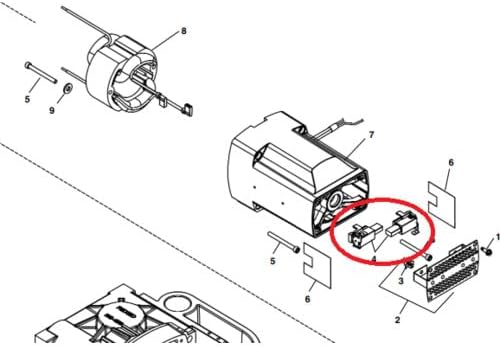 Ridgid 34078 Brush, 100/115 Volt Service Kit
