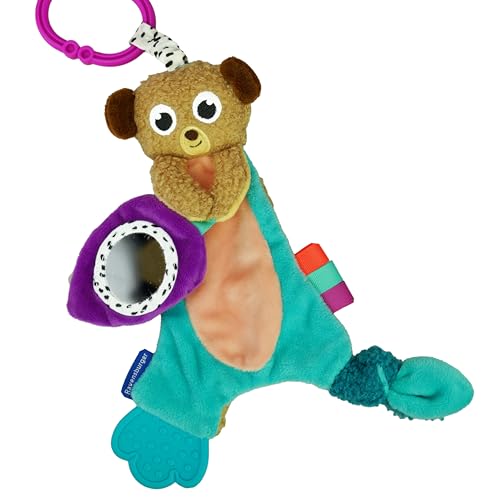 Ravensburger 4852 Play+ Knister-Erdmännchen, Schmusetuch zum Kuscheln und...