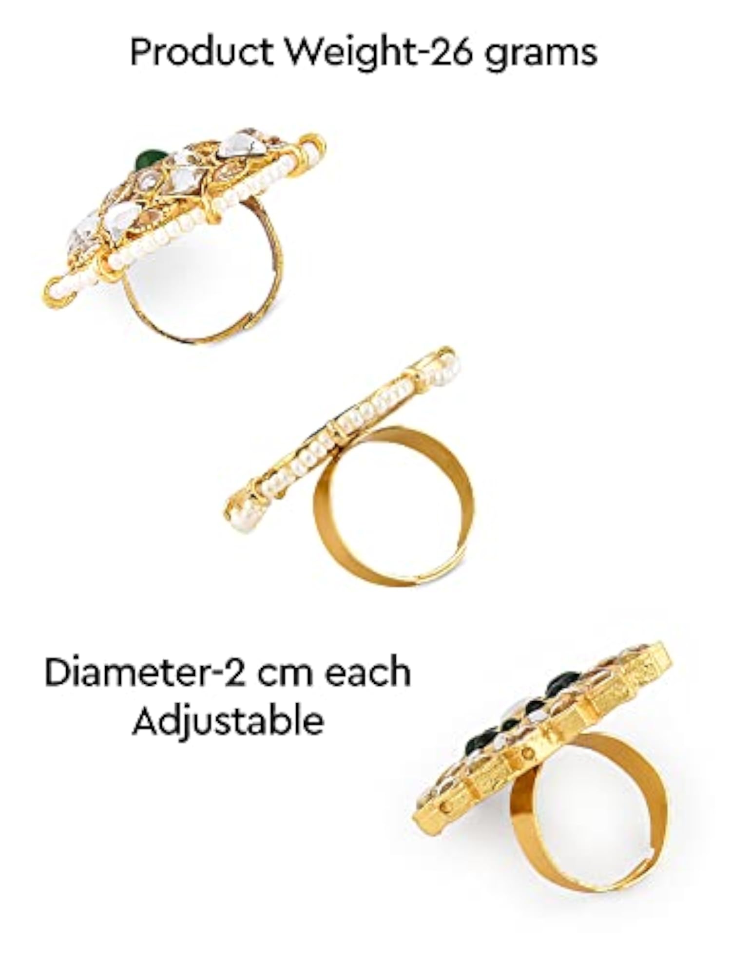 3-Piece Wedding Collection Rings For Women
