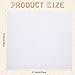2 Pieces Cross Stitch Fabric, Aida Cloth 14 Count 19.6 x 21.6 Inch, 14 Count Aida Cloth White, Cross Stitch Fabric Classic Reserve, for Craft Embroidery, Handmade Needlework, DIY Handicrafts