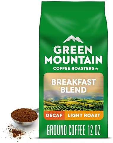 Green Mountain Coffee Roasters Breakfast Blend Decaf Ground Coffee