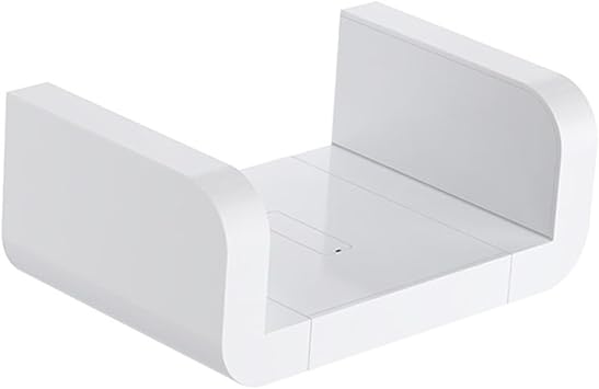 Corner Wall-Mounted Shelf Plastic Bookshelf Wall-Mounted Rack Shelf for Garage Shelving Rv Decor
