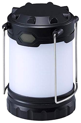 ヤザワ LEDランタン230ルーメンYAZAWA 2種類の乾電池が使えるランタン LA9B02BK