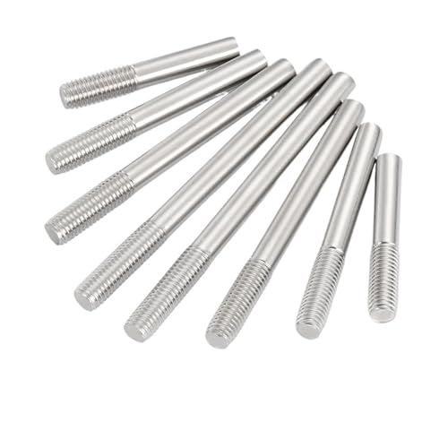 ���[�˂��t���X�^�b�h�{���g 1-20pc �V���O���G���h�X���b�h���b�h M3 M4 M5 M6 M8 M10 ? M20 304 �X�e�����X�|���Ȃ��{���g�l�W(M3-20Pcs,150mm)