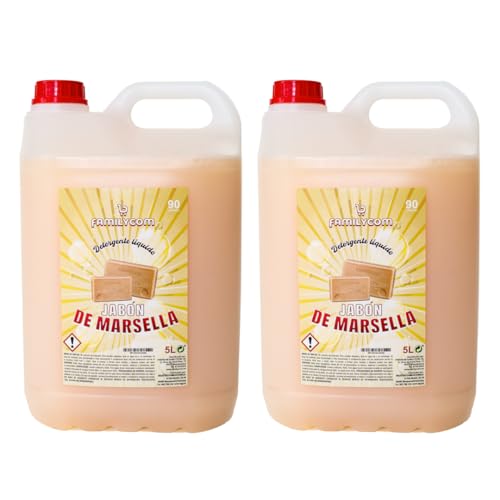 Detergente Liquido Profesional Familycom Pack 2, Lavadora, Color,...