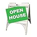 Plasticade Quik Sign Frame, A-Frame Sidewalk Frame, Holds 18 inch x 24 inch Sign Panels