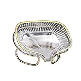 Jabonera autodrenante para ducha, color blanco, 15 x 10 x 7 cm