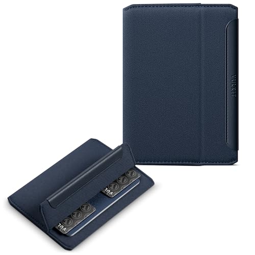 VULKIT RFID Passport Holder Slim Design Pocket Fitted Passport Cover Magnetic Closure, Single Passport Design
