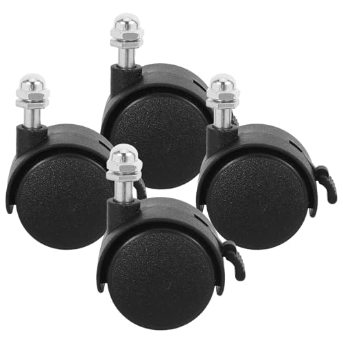 VILLFUL 4pcs Swivel Casters for Electric Heater Oil-Filled Radiators Replacement Wheel Furniture Wheels