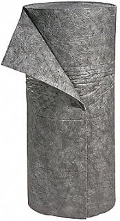 Absorbent Roll, Absorbs 54.9 gal. Universal, Gray