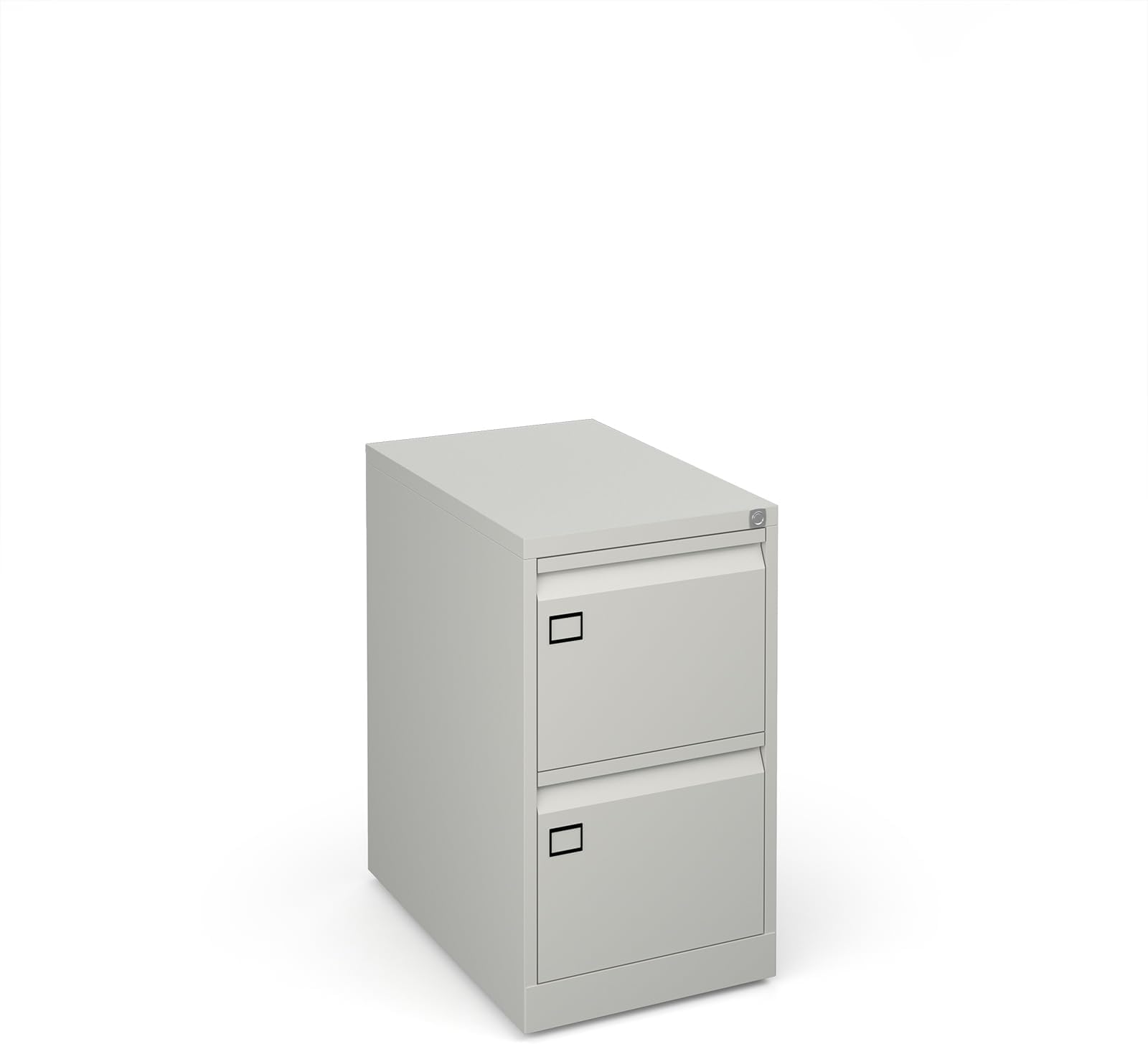 AOC2-av4-001 711x470x622mm Flush Front Filing Cabinet with 2 Drawers - Goose Grey