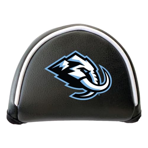 Team Golf NHL Utah Mammoth Putter Cover - Mallet Printed, Fits Most Mallet Putters, Easily Slips on and Secures with Hook-and-Loop Fastener Closure