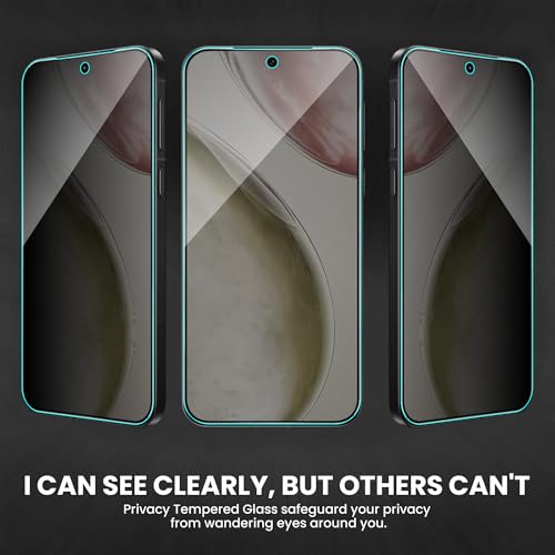 Image of ArmourPro Anti-Spy Privacy Tempered Glass for Vivo X300 / Vivo X200 FE - Anti Peeping Screen Protector, Edge to Edge Full Coverage, 9H Hardness, Easy Installation Kit | Pack of 2