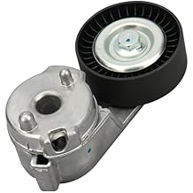 IRONTEK 38163 Belt Tensioner Pulley Assembly fit for Jeep 1999-2004 Grand Cherokee/ 2000-2006 TJ/ 2000-2006 Wrangler #2564506 24504322 24507459 38365 89367 419-016 4854089