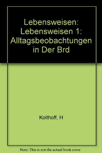 Lebensweisen 1 319011367X Book Cover