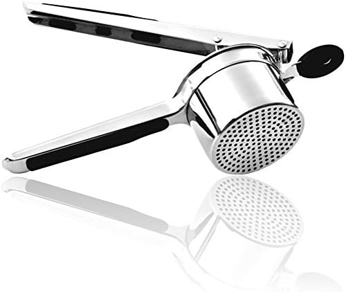 Vita Saggia Stainless Steel Potato Ricer and Masher, Heavy Duty, Premium Grade, Large Capacity, Vegetable Ricer and Fruit Ricer, Great for Purees, Fruit Juicer, Baby Food Press Squeezer too