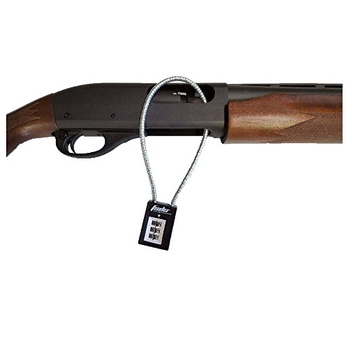 Fsdc (Firearm Safety Devices, Fsdc-Cl1725Rcb 14" Combination Cable Gun Lock - California Department Of Justice-Approved Lock - Scratch-Resistant Paint Finish #TOP6