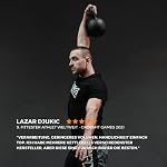 SUPRFIT Econ Kettlebells - Pulverbeschichtete Kugelhantel aus Gusseisen für Kraft- & Crosstraining - Ideal zum Reißen, Stoßen & Drücken, Perfekt als Kettlebell Set, Gewicht: 4-48kg, Schwarz lackiert – Bild 5