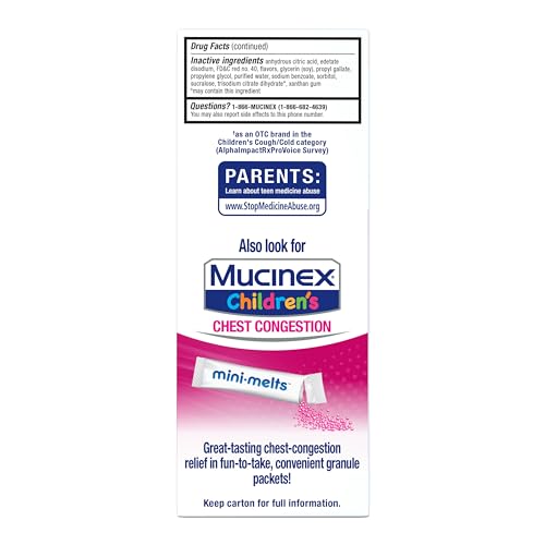 Mucinex ASA-105 Children'S Congestion & Cough Liquid thumb #8