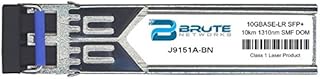 Brute Networks J9151A-BN - 10GBASE-LR 10km SMF 1310nm SFP+ Transceiver (Compatible with OEM PN# J9151A)