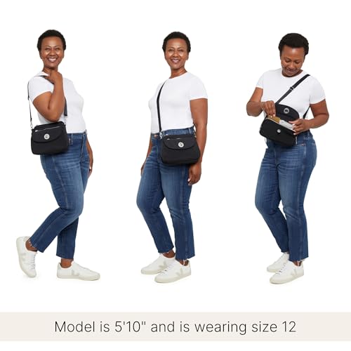 Baggallini Calais Crossbody Bags for Women 10x7 Lightweight Water-Resistant Travel Purse W/RFID Protection by Baggallini - Image 2