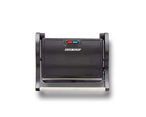Al Saif E05327 750W Sandwich Heater, Black/Silver