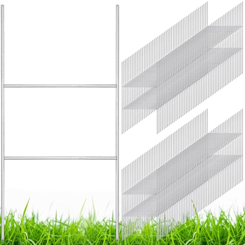 Therwen 200 Pcs Yard Sign Stakes