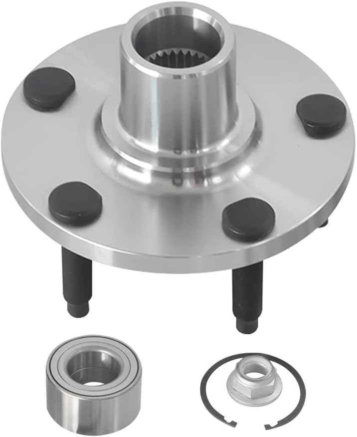 MAYASAF 518517 [2 Pack, 3.5L ONLY] Front Wheel Hub Bearing Assembly for Ford 2007 2008 2009 2010 Edge, for Lincoln 2007 2008 2009 2010 MKX