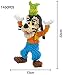 B&H-ERX Sistema del Bloque Miniatura Modelo 3D, Súper Pato Lindo de Mickey Mouse Minnie Mouse Margarita Don Donald Fauntleroy Duck, Rompecabezas del Juguete del Juego, Crafts Collection,E
