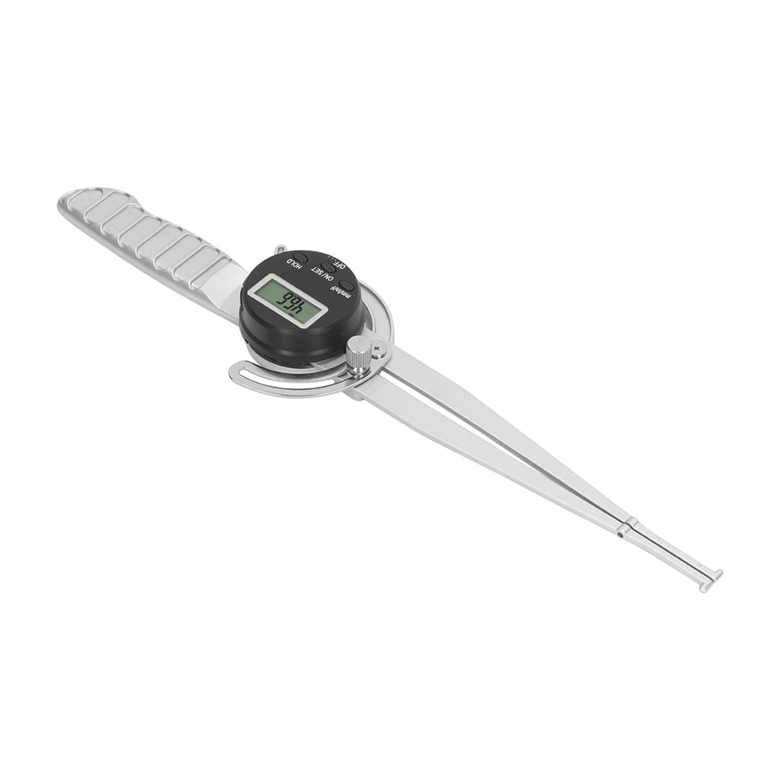 Calibrador digital interior de 12,7 a 216 mm, calibrador de diámetro interno con gran pantalla LCD, mordazas de aleación y conversión de unidades para la reparación y mecanizado de