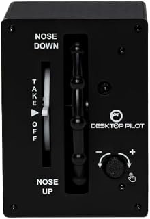 Desktop Pilot - Cessna 172 Trim Wheel for Flight Simulators + Software incl.: SkySync