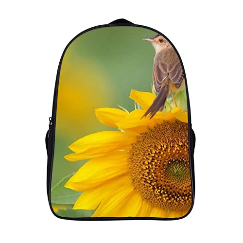 Mochila escolar unisex Bird Fashion para niños con estampado 3D y tamaño de 40x28x16cm