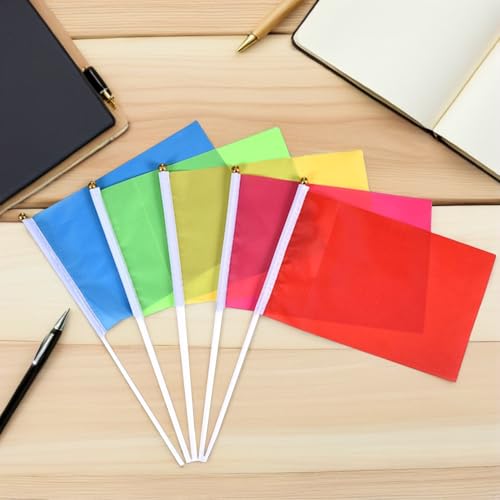 Mini-drapeaux colorés BESPORTBLE légers 20x28 cm pour célébrations festives - 6