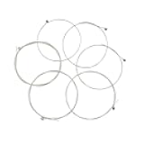 Generic Guitar String for Beginners Acoustic Fork Music Introductory Instrument Parts 6 Pieces