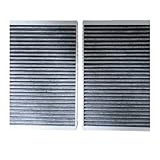 2pcs Cabin Air Filter Compatible With VOLVO S80 V70 XC60 XC70 Compatible With Land Rover Freelander