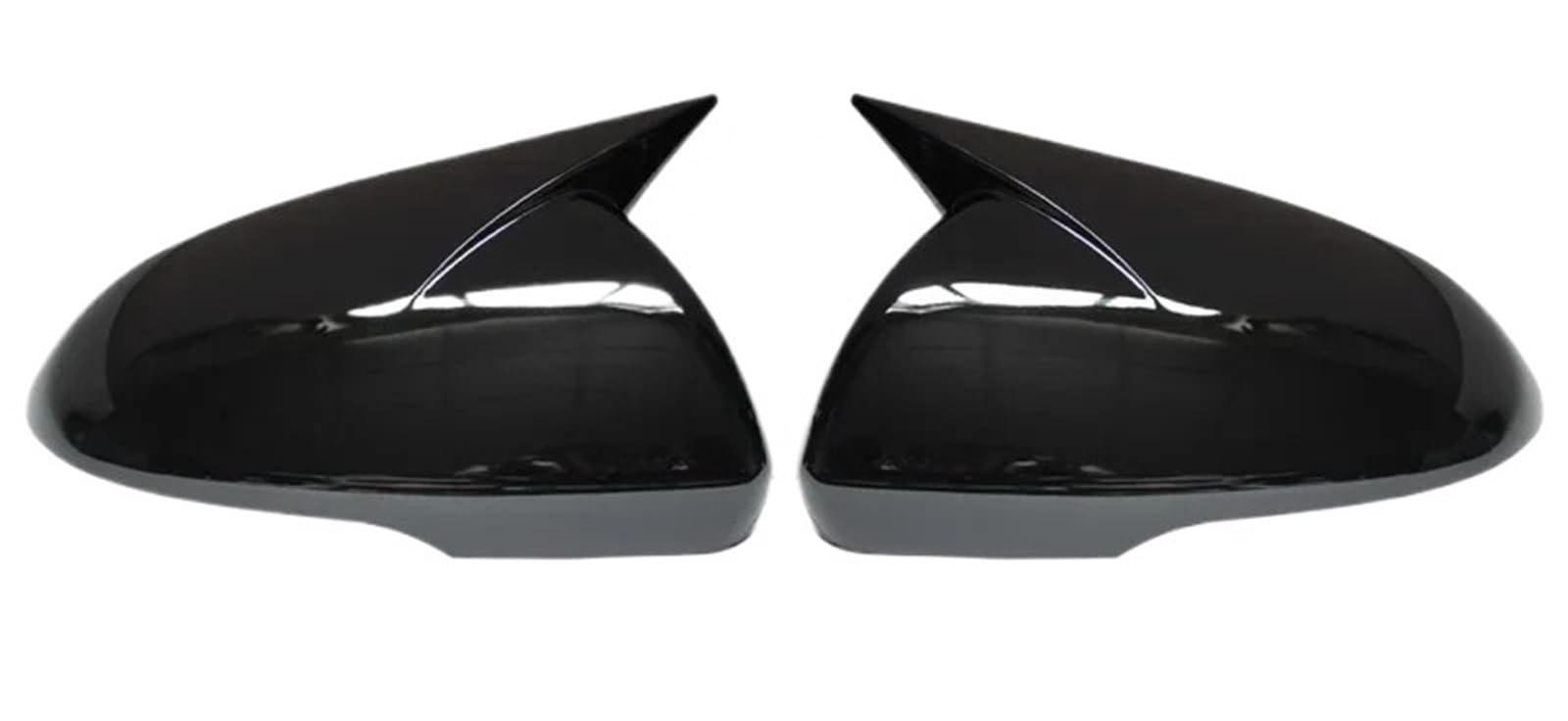 Mirror Covers Caps for Kia Optima K5 2016-2020 Car Sticker Rearview Side Mirror Cover Wing Cap Exterior Door Rear View Case Trim Carbon Fiber Look(Gloss Black)