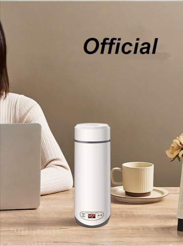 Tetera Eléctrica Plegable Portátil de 350 ml Blanco miniatura 7