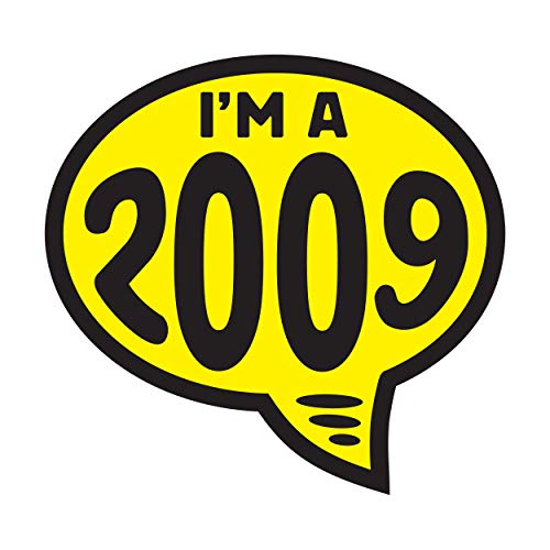 Image of Ez-line Vinyl Year Slogan Bubbles for Car Lots 1 Dozen Windshield Decal Stickers Dealership Numbers (2009)