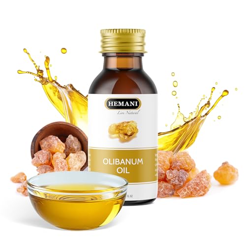 Hemani Frankincense Essential Oil 30ml, Skin, Face & Massage, Halal