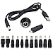 Produktbild Senven 13Pcs Professional Universal Laptop Universal-Netzteil/Ladegerät (5,5 x 2,1 mm), Universal-Netzstecker für verschiedene elektronische Geräte, Universal-Netzteil