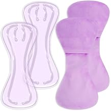 Reusable Perineal Cooling Pad for Postpartum,Gel Pregnant Ice Pack for Postpartum Soothing Relief, Hot Cold Packs for Women After Pregnancy2 Pcs+2 Washable Sleeves