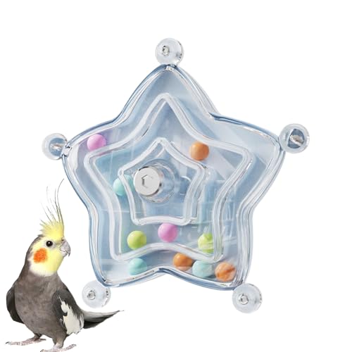 Conure Spielzeug zur Bereicherung von Vögeln, Spielzeug für Wellensittiche, Spielzeug für Papageien, sicheres Haustierzubehör für Aras, Hunde, Hunde