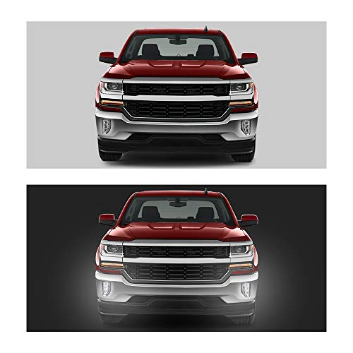 Tecoom LED Fog Lights with Daytime Running Lamps Assembly Kit Compitable with 2016 2017 2018 Chevy Silverado 1500 by Tecoom - Image 3
