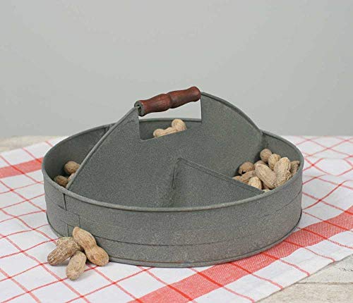 Colonial Tin Works Divided Stainless Steel Serving Tray #TOP28