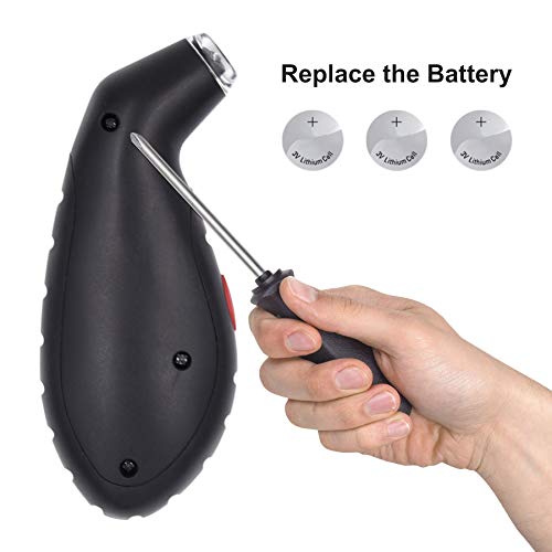 Safelife Digital Tire Pressure Gauge, 150 Psi Digital Tire Gauge 4 Settings For Car Truck Bicycle Motorcycle, Tire Pressure Gauge With Backlit Lcd And Non-Slip Grip (Black) #TOP6