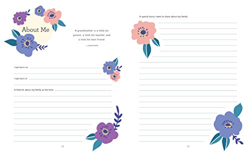 Grandmother's Words Of Wisdom: A Keepsake Journal Of Stories, Life Lessons, And Family Memories For My Grandchild #TOP3