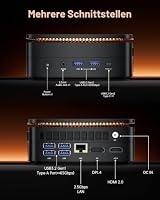 NiPoGi H1 Mini PC ΑΜD Ryzen 7 7735HS (4.75GHz,8C/16T) WiFi6 BT5.2 W-11 PRO – Ansicht 8