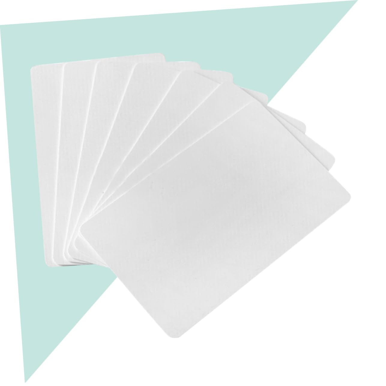 Mipcase 3 Ensembles Enregistrement Des Pièces Vide Fabricant Ébrécher Imprimable Clé Badges D'identification Carte D'accès À L'entrée Blanche 100 Pièces * 3