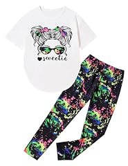 White Top + Black Tie Dye Pants