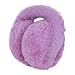 JIAHG Sparkling Heart Design Sequins Earmuffs Cute Plush Winter Warm Ear Muffs Soft Faux Fur Windproof Outdoor Ear Warmer for Women Girls